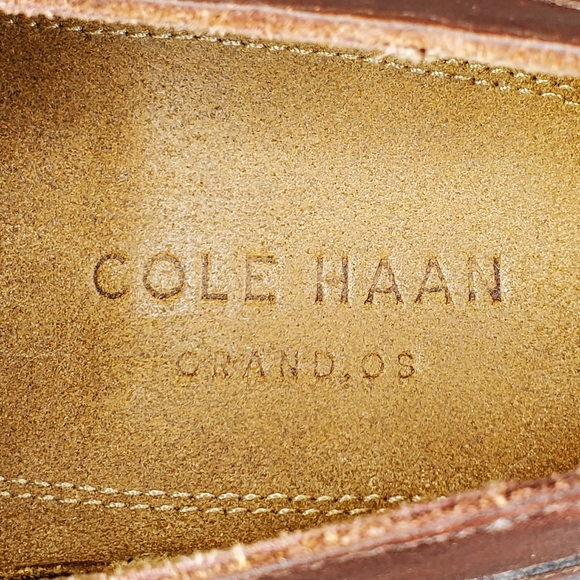 Cole Haan Grand OS Oxford Brown Leather Lace Up Men\'s Shoes Size 8 M main image 5